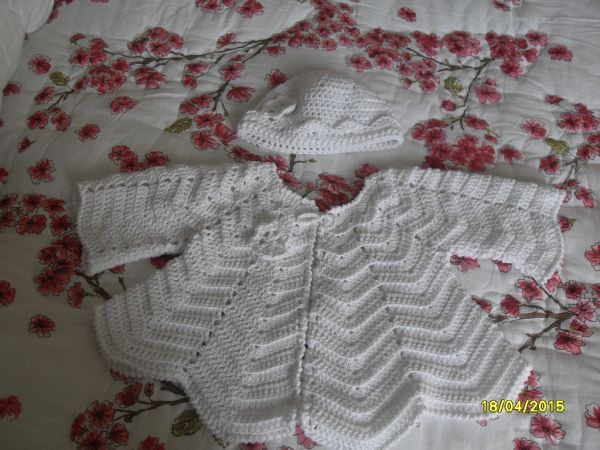 gilet papillon avec bonnet