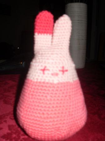 petit lapin rose